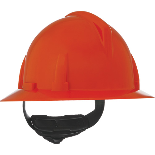 Topgard® Full Brim Hard Hat, Meets CSA Type 1, Quick-Slide Suspension, Non-Vented