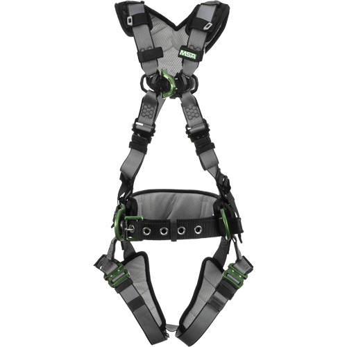 V-Fit Full Body Harness with Shoulder & Leg Pads, CSA Certified, Class ADLP, Large/Medium, 400 lbs. Cap.