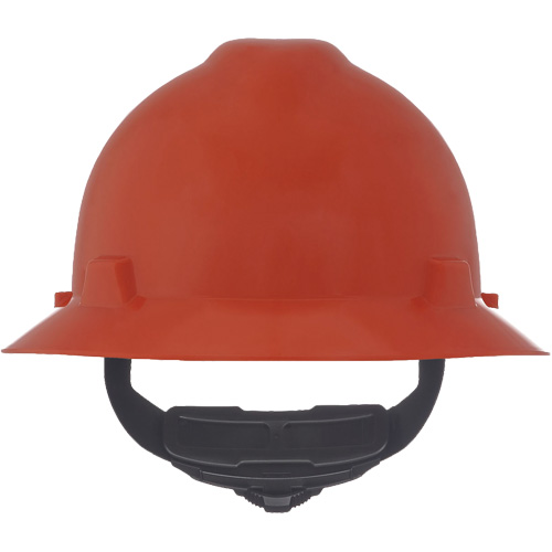 V-Gard® Slotted Full-Brim Hardhat, Meets CSA Type 1, Ratchet Suspension, Non-Vented