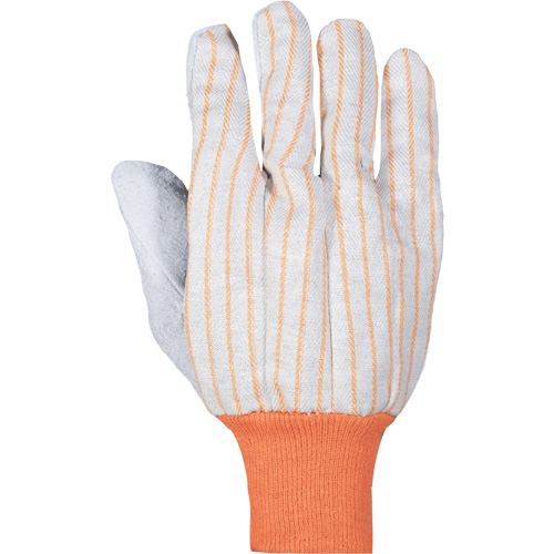 Endura® Leather Palm Gloves, Large, Split Leather Palm