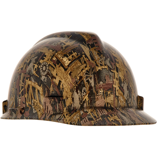 V-Gard® Hydro Dip Hard Hat, Meets CSA Type 1, Ratchet Suspension, Non-Vented
