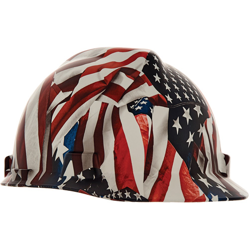 V-Gard® Hydro Dip Hard Hat, Meets CSA Type 1, Ratchet Suspension, Non-Vented