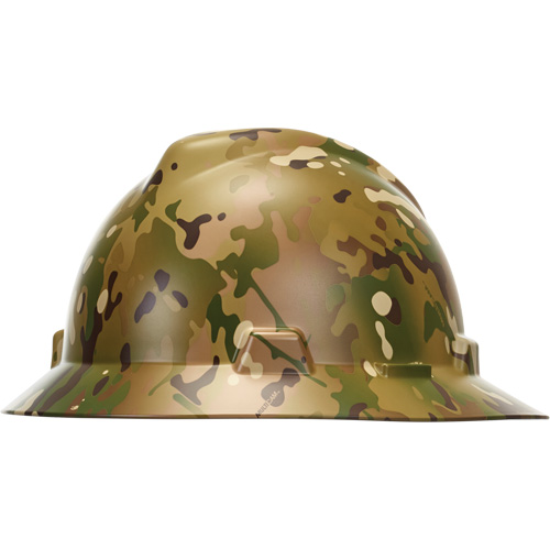 V-Gard® Hydro Dip Full Brim Hard Hat, Meets CSA Type 1, Ratchet Suspension, Non-Vented