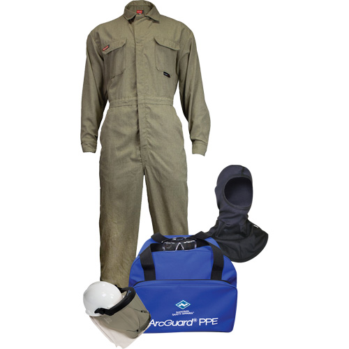Tecgen 3XL FR Coverall Kit, 8 cal/cm²