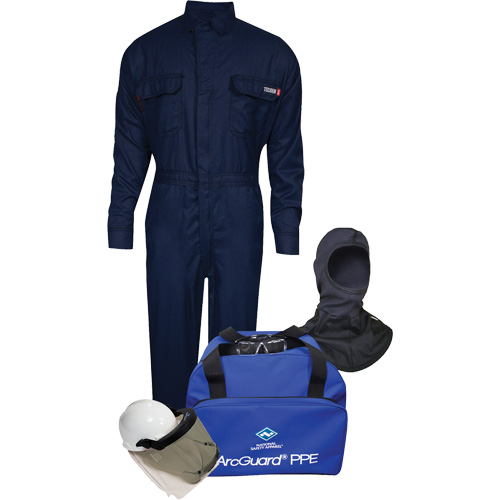 Tecgen Medium FR Coverall Kit, 8 cal/cm²