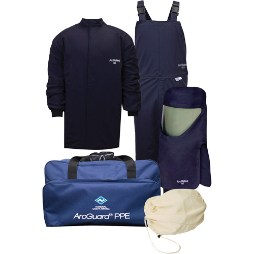 Arcguard Revolite 3XL Arc Flash Suit Kit with Lift Front Hood, 40 cal/cm²