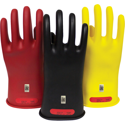 Arcguard Rubber Voltage Gloves, Size 12, 10" L