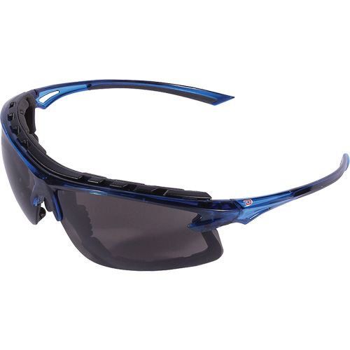Dynamic™ Opti-Seal™ Semi-Rimless Safety Glasses, Smoke Lens, Anti-Fog/Anti-Scratch, ANSI Z87+/Meets/Exceeds CSA Z94.3