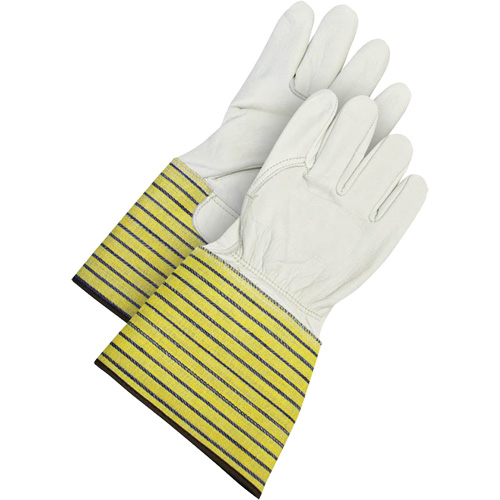 Classic Fitter's Gloves, X-Large, Grain Cowhide Palm, Fleece Inner Lining