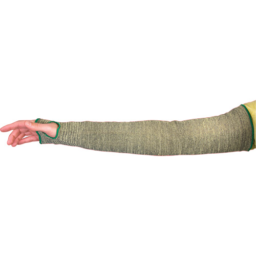 Contender™ Flame-Resistant Sleeves with STAYz-UP™ Armbands, Medium, 22" L, Aramid