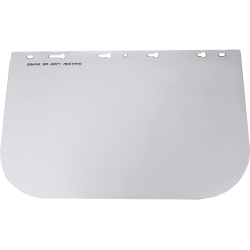 390 Series Replacement Faceshield, Acetate, Clear Tint