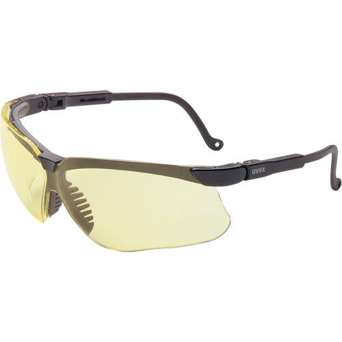 Uvex HydroShield® Genesis® Safety Glasses, Amber Lens, Anti-Fog/Anti-Scratch, ANSI Z87+/Meets/Exceeds CSA Z94.3