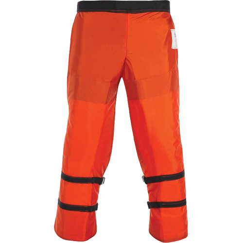 Chainsaw Chaps, 29" L, Orange, 400 Denier Nylon