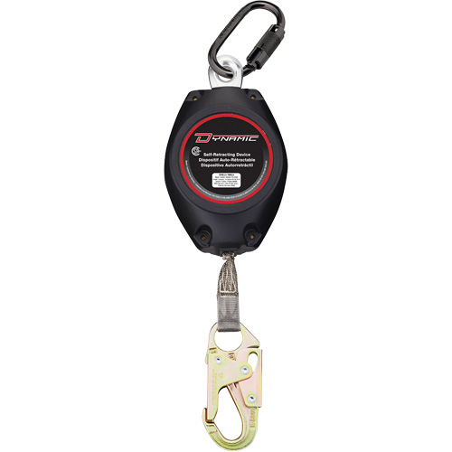 Dynamic™ Self-Retracting Lifeline, 20', Dyneema®, Swivel