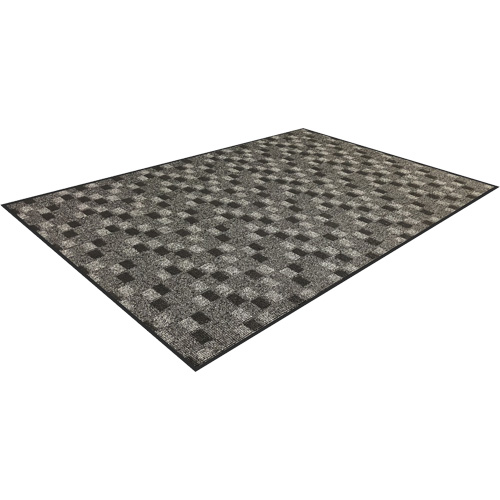 Terra Nova Classic Entrance Mat, Wiper, 4' x 6' x 5/16", Charcoal
