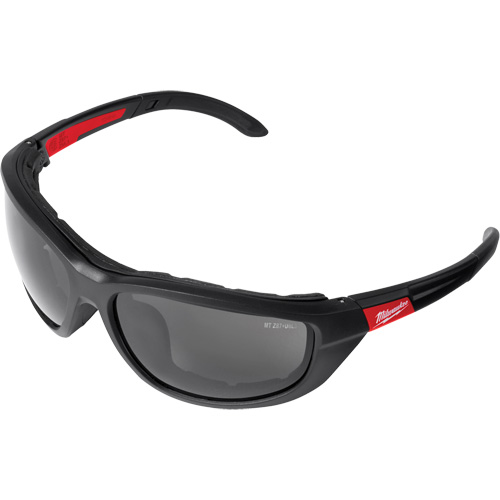 Performance Safety Glasses with Gasket, Black Lens, Polarized, Meets/Exceeds CSA Z94.3