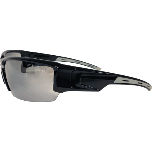 Hartley™ Safety Glasses, Smoke Mirror Lens, Meets/Exceeds CSA Z94.3