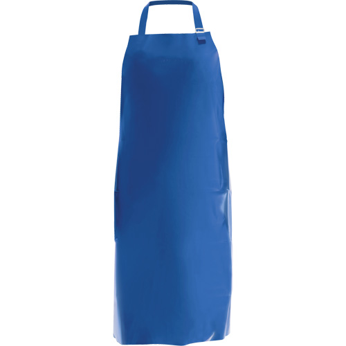 Endurosaf™ Bib Apron, Polyurethane, 50" L x 34" W, Blue