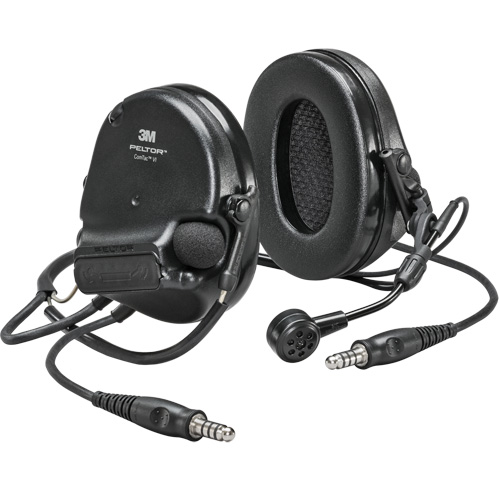 Peltor™ ComTac™ VI NIB Dual Lead Headset, Neckband Style, 22 dB