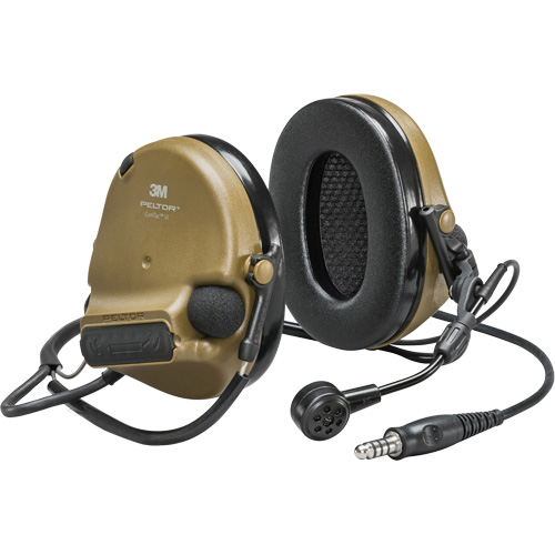 Peltor™ ComTac™ VI NIB Single Lead Headset, Neckband Style, 22 dB