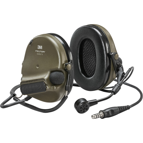 Peltor™ ComTac™ VI NIB Single Lead Headset, Neckband Style, 22 dB