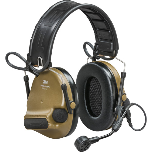 Peltor™ ComTac™ VI NIB Headset with Arc, Headband Style, 23 dB