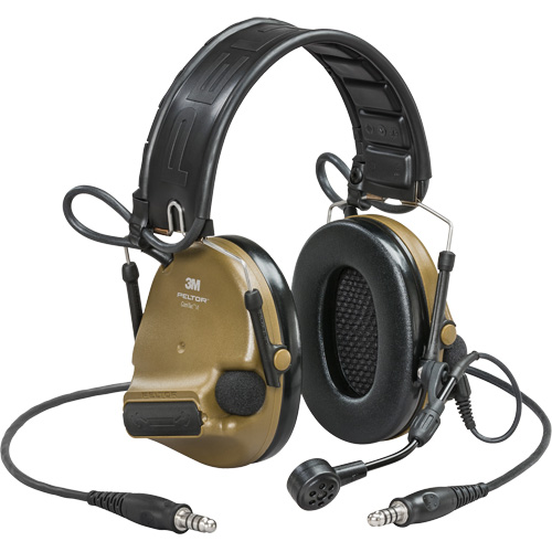 Peltor™ ComTac™ VI NIB Dual Lead Headset with Arc, Headband Style, 23 dB