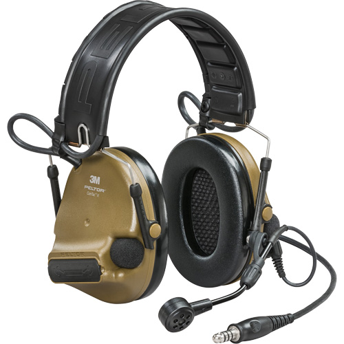 Peltor™ ComTac™ VI NIB Single Lead Headset with Arc, Headband Style, 23 dB