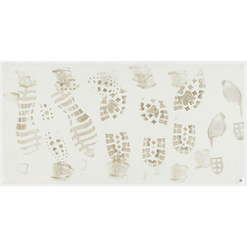 Peel-Away Cleanroom Mats & Frame Kit, 1.57 mils Thick, 24" W, 3-3/4' L x White