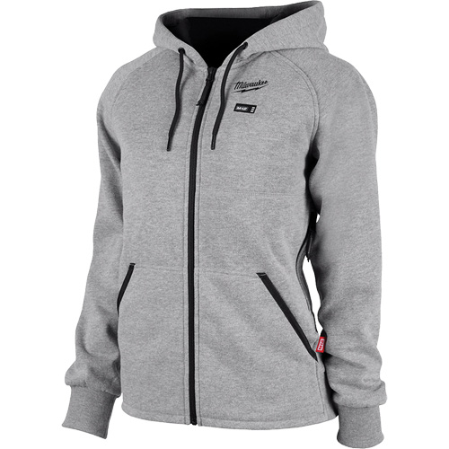 M12™ Heated Hoodie Kit, Women's, Small, Grey, Polyester
