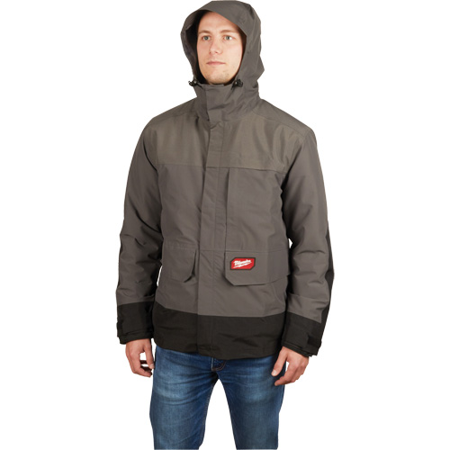 Hydrobreak™ Rainshell Jacket, Men's, Small, Grey