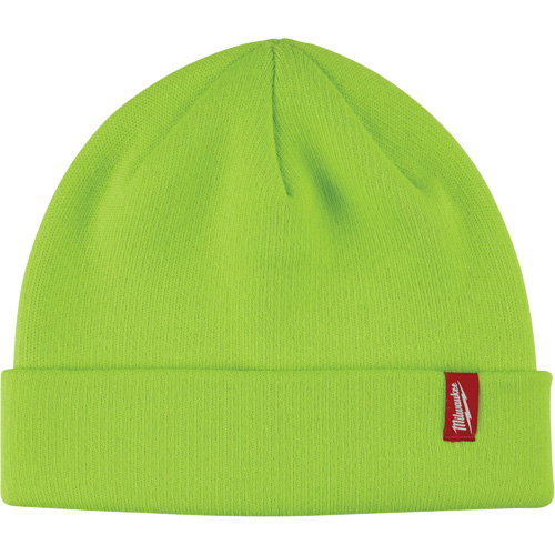 High-Visbility Cuffed Beanie, One Size, Green