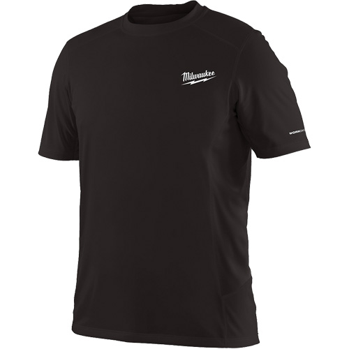 Workskin™ Short Sleeve Shirt, Men's, Medium, Black