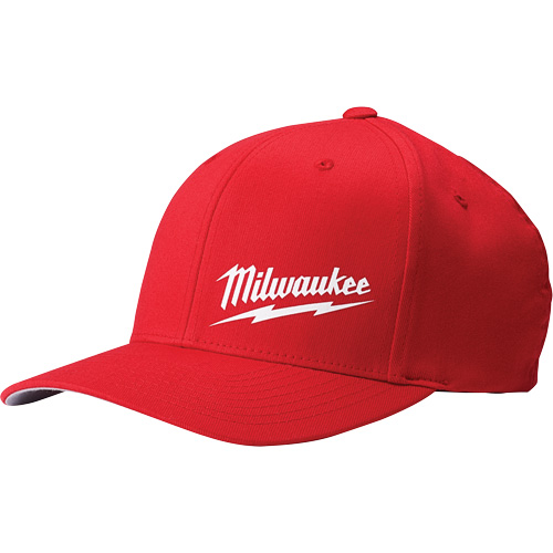 Flexfit® Fitted Hat, Red, Poly-Cotton