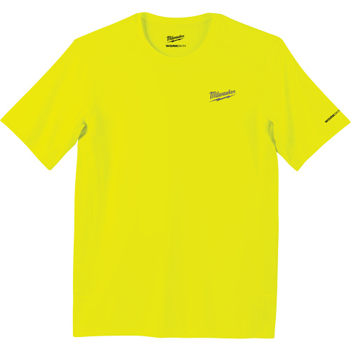 Workskin™ Lightweight High Visibility Shirt, Men's, Medium, Yellow