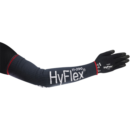 HyFlex® Narrow High Cut Compression Sleeve, 18", Kevlar®/Polyamide/Spandex/Stainless Steel, Blue