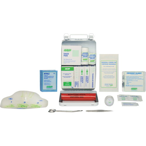 Basic 16 Unit First Aid Kit, Meets CSA Z1220-17 Type 2 Low-Risk Environment, Small (2-25 Workers)