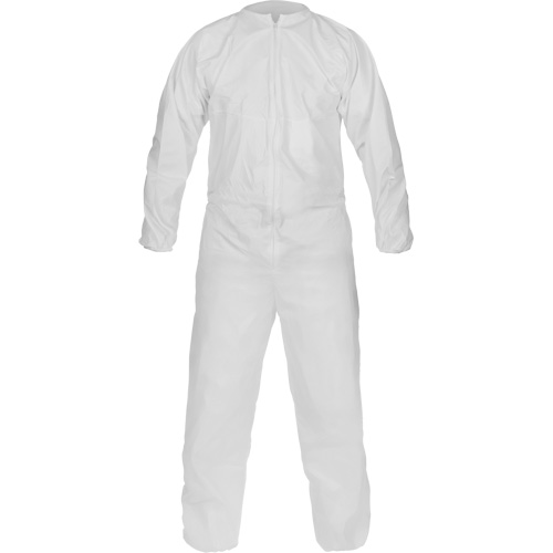 CleanMax® Clean Manufactured Non-Sterile Coverall, 4X-Large, White, Microporous