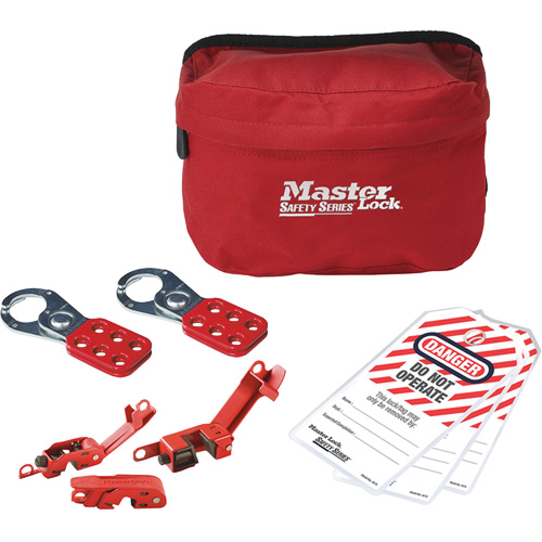 Basic Lockout Kit with No Locks, Electrical Kit, 8 Components