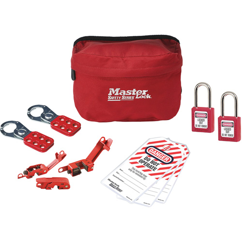 Basic Lockout Kit with Zenex™ Thermoplastic Locks, Electrical Kit, 11 Components