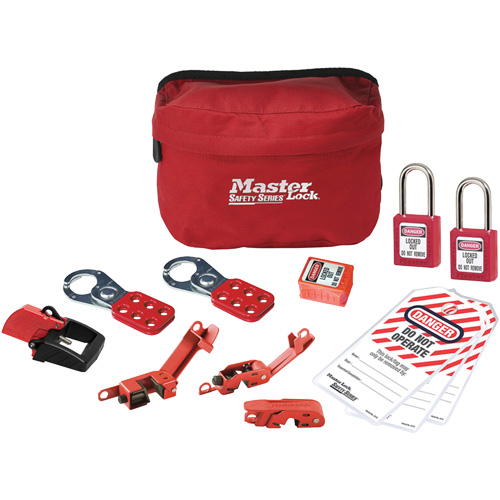Standard Lockout Kit with Zenex™ Thermoplastic Locks, Electrical Kit, 13 Components