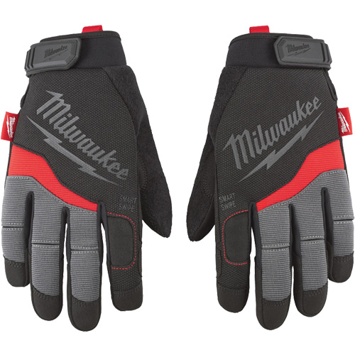 Performance Gloves, Synthetic Palm, Size Medium