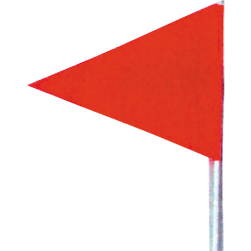 Snow Flags, Red, 6' H