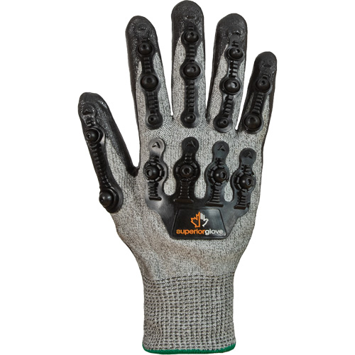 TenActiv™ STXFNVB Impact Gloves, Large, Synthetic Palm, Knit Wrist Cuff