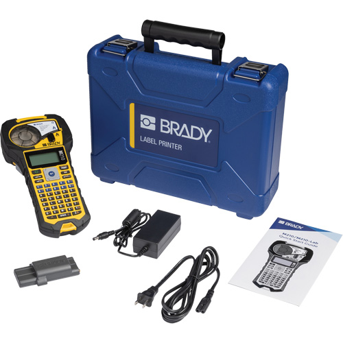 M210 Handheld Label Maker with Accessory Kit, 0.75" Tape