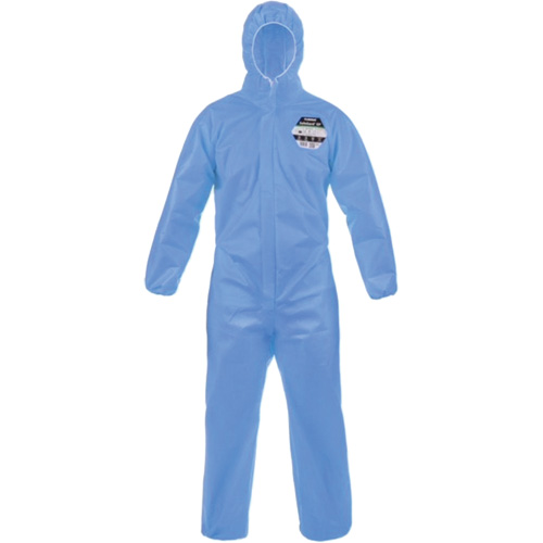 Safegard™ GP Coveralls, 2X-Large, Blue, SMMS