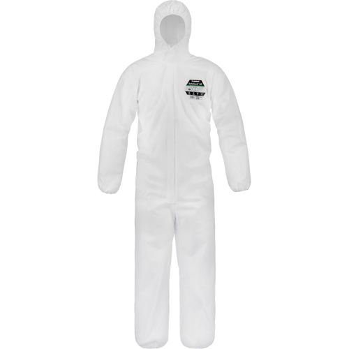 Safegard™ GP Coveralls, 2X-Large, White, SMMS