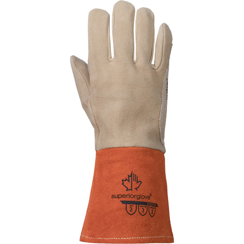 TIG Welding Gloves, Grain Deerskin, Size X-Large