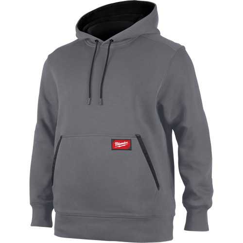 Midweight Pullover Hoodie, Men's, 3X-Large, Grey