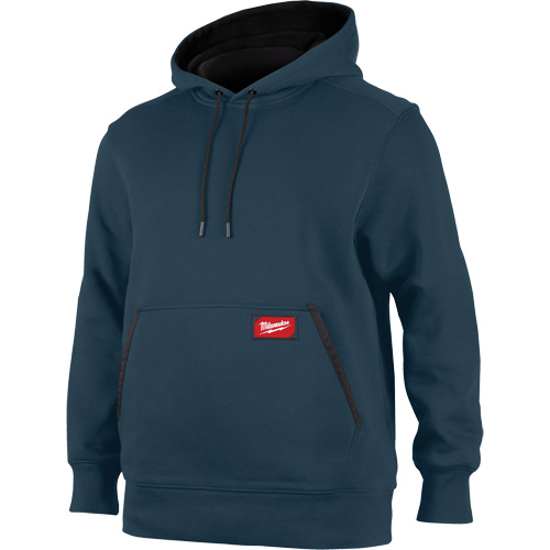 Midweight Pullover Hoodie, Men's, Medium, Blue